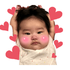 [LINEスタンプ] 鈴木さん家のここなちゃま