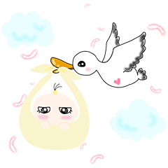 [LINEスタンプ] べびたの運気UPスタンプ！