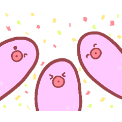 [LINEスタンプ] 動く！ たらこ