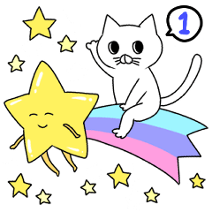 [LINEスタンプ] にゃむにゃむず♡1