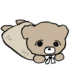 [LINEスタンプ] わがやのでっかくま