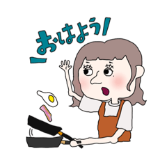 [LINEスタンプ] 可愛すぎる日常会話