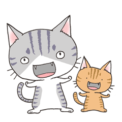 [LINEスタンプ] 鯖と茶