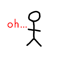 [LINEスタンプ] 大盛り手書き棒人間スタンプ2