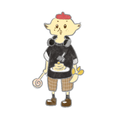 [LINEスタンプ] テンくんの日常