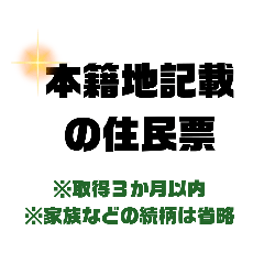 [LINEスタンプ] 面接前の持ち物案内♪