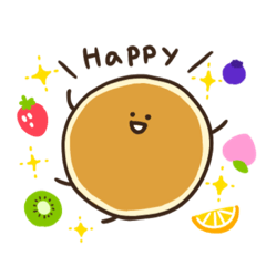 [LINEスタンプ] ぱんけーきまん