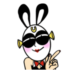 [LINEスタンプ] うさぎマン♡