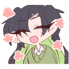 [LINEスタンプ] ねこのいる本屋