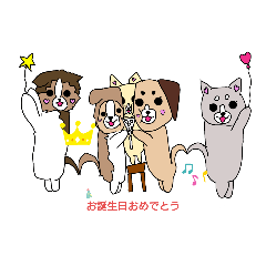 [LINEスタンプ] 犬のスタンプ3