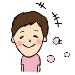 [LINEスタンプ] ほのぼのショートカットさんの日常