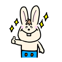 [LINEスタンプ] うさぎさんと愉快なお友達スタンプ