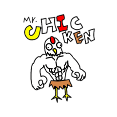 [LINEスタンプ] Mr.CHICKENスタンプ