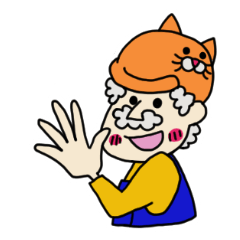 [LINEスタンプ] どうぶつ帽子