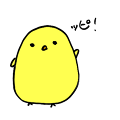 [LINEスタンプ] ヒヨコのきゅけのいろいろ