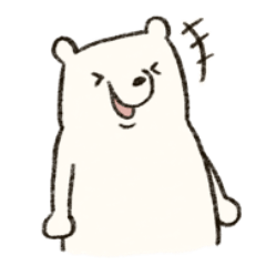 [LINEスタンプ] しろくま日和