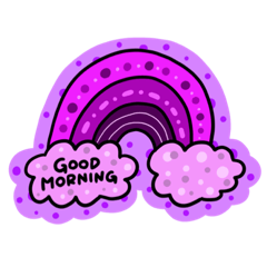 [LINEスタンプ] purple's