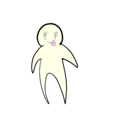[LINEスタンプ] 多分感情が薄い人
