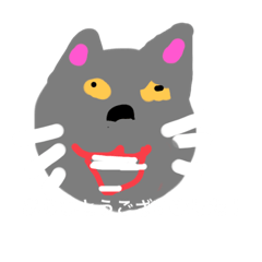 [LINEスタンプ] 生意気な子猫のピース