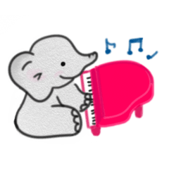 [LINEスタンプ] ゾウのパオラ2