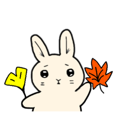 [LINEスタンプ] うしゃぴ 秋