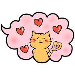 [LINEスタンプ] ハッピーCAT