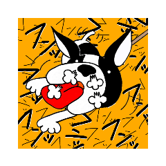 [LINEスタンプ] 犬のアンディのラインスタンプ