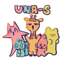 [LINEスタンプ] UNA-S