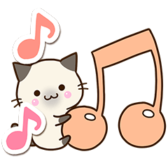 [LINEスタンプ] おちゃめなシャム猫【あいさつ＆基本】