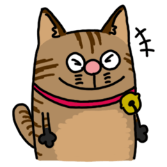 [LINEスタンプ] 【スタンプの日】キジトラの猫！！
