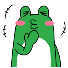 [LINEスタンプ] カエルのチュムケロスタンプ