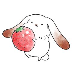 [LINEスタンプ] もふもふサニーちゃん