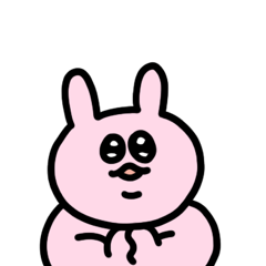 [LINEスタンプ] きゅーとなうざぎ②