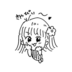 [LINEスタンプ] かほやんと仲間たち