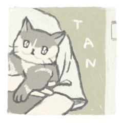 [LINEスタンプ] ねこのタン