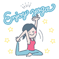 [LINEスタンプ] Enjoy Yoga