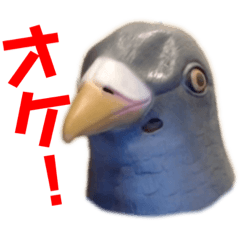 [LINEスタンプ] 馬リリンと鳩バヤとゴールド 日常