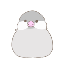 [LINEスタンプ] 文鳥のもちもち