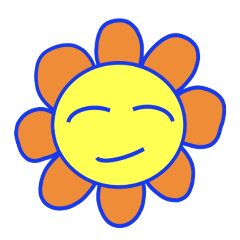 [LINEスタンプ] いやしの花