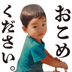 [LINEスタンプ] おこめください