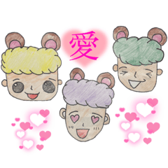 [LINEスタンプ] 仲良しベアの毎日！