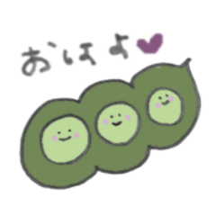 [LINEスタンプ] まめまめたちのご挨拶