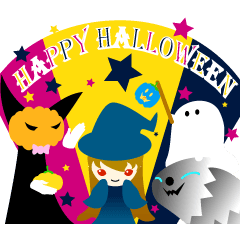 [LINEスタンプ] ミニハロウィーン