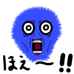 [LINEスタンプ] ふわふわな顔