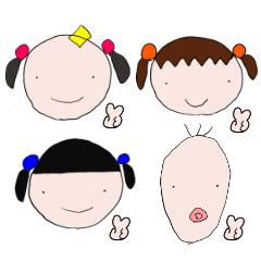 [LINEスタンプ] おっきょと仲間たち