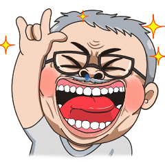 [LINEスタンプ] ダンディー太郎の画像（メイン）