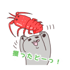 [LINEスタンプ] 釣り三昧‪★むぎこの挨拶スタンプ