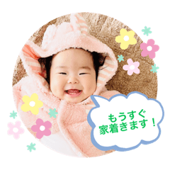 [LINEスタンプ] ひよりちゃん 家族会話編