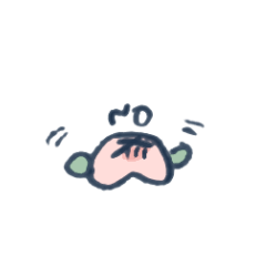 [LINEスタンプ] もちもちな桃