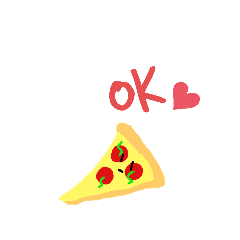 [LINEスタンプ] ピザを愛する人たちへ